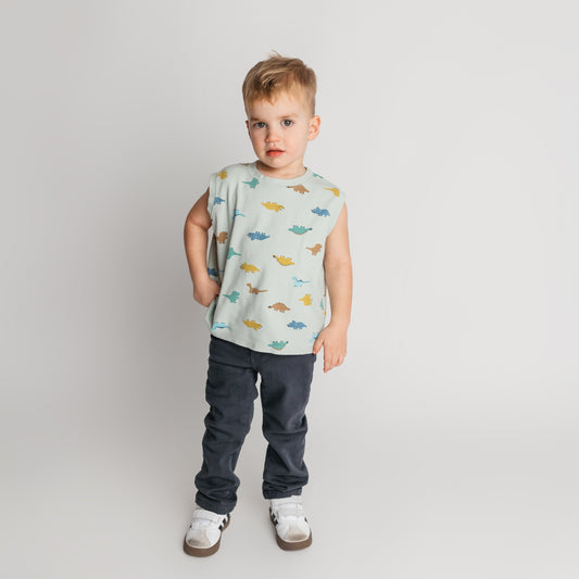 dino tee sleeveless