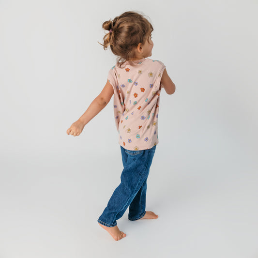 daisy tee sleeveless